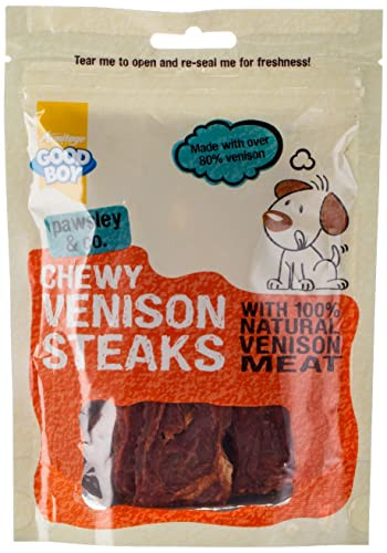 Goodboy Good Boy Pawsley and Co Chewy Venison Steaks 80G