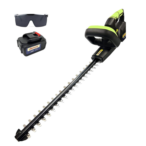 Cordless Electric Hedge Trimmer - Stainless Steel - Garden Trimmer Combo - Double-Blade - Tool Kit - Included Battery & Charger - Gardening Hand Tools - Outdoor Accessories Cordless Electric Hedge Trimmer - Stainless Steel - Garden Trimmer Combo - Double-Blade - Tool Kit - Included Battery & Charger - Gardening Hand Tools - Outdoor Accessories