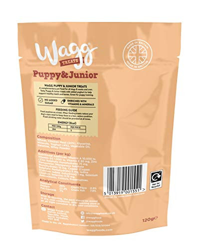 Wagg Puppy Junior Treats 120 G Pack Of 7