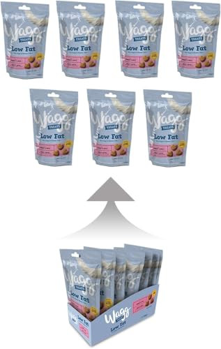 Wagg Low Fat Treats 125 G Pack Of 7