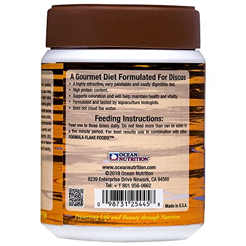 Ocean Nutrition Discus Flakes 25 Oz