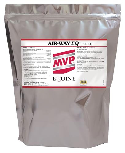 Mvp AirWay Eq Supports Healthy Lung Function And Seasonal Allergy Support In Horses 5Lb 40 Servings