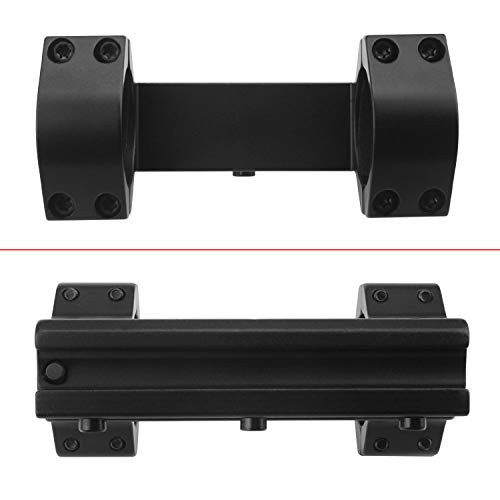 Tydeux 30Mm One Piece Dual Ring Cantilever Heavy Duty Scope Mount For 3/8 Dovetail MultiBolt 3 Screw Scope Mount
