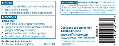 Api Safe and Easy Aquarium Cleaner Spray 8Ounce Bottle