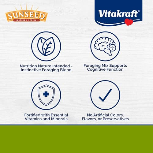 Sunseed Vitakraft Vita Prima Dwarf Hamster Food 2 Lb Bag With Fruits Vegetables Grains And Seeds Providing Wholesome Daily Nutrition And Foraging Variety For Happy Healthy Small Pets