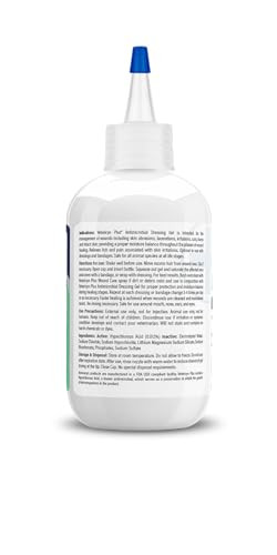 Vetericyn Plus Wound Dressing Gel For Animals Thick Barrier Wound Care For Cats Dogs Horses And Small Animals Works On Wounds And Skin Irritations 3 Ounces