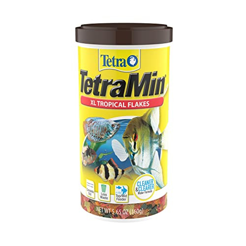 Tetra 16155 Min Large Tropical Flakes For Top/Mid Feeders 565Ounce