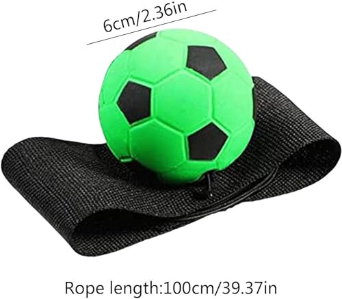 Jjlfresheners Wrist Ball Rubber Sport Ball With Wrist Strap And String Rebound Bouncy Balls Wrist Rebound On Elastic String Exercise Play