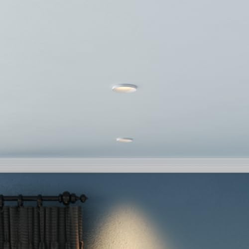 Torchstar 5Cct Trimless 3 Inch Led Recessed Light 12W Canless Dimmable Led Downlights With JBox AntiGlare SemiRecessed Downlight 2700K/3000K/4000K/4500K/6500K Selectable Cri 90 Pack Of 2