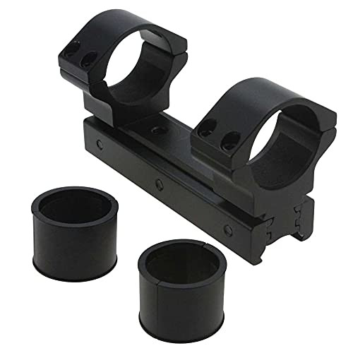 Tydeux 1 And 30Mm One Piece Scope Mount With Dual Rings Lock Down MultiBolt 3 Screw Scope Mount