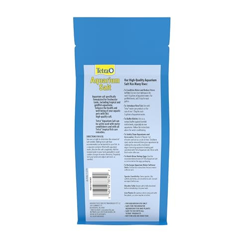 Tetra Aquarium Salt For Freshwater Fish Tanks Salt For Tropical And Goldfish Aquariums Enhances The Health Of Your Aquatic Pets 16 Ounces