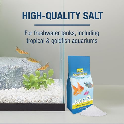 Tetra Aquarium Salt For Freshwater Fish Tanks Salt For Tropical And Goldfish Aquariums Enhances The Health Of Your Aquatic Pets 16 Ounces