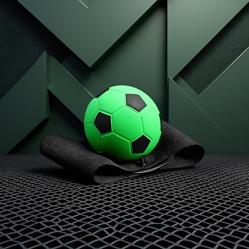 Rosojodg 1Pc Green Wrist Ball Adjustable Bounce Back Balls With String Rubber Elastic Rebound Ball Finger Exercise Activity And Play Balls