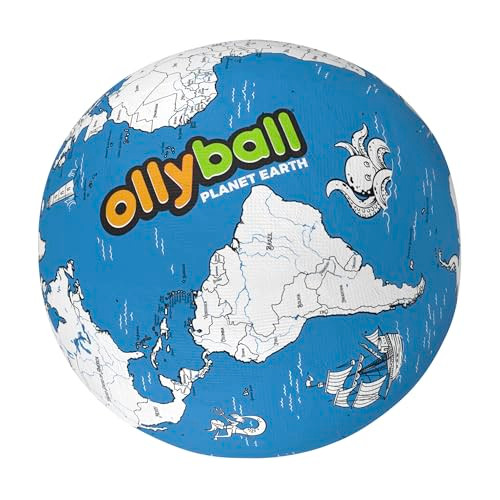 Ollyball Planet Earth Ultimate Indoor Play Ball Colorful Ball Suitable For Indoor And Outdoor Use Educational Toy