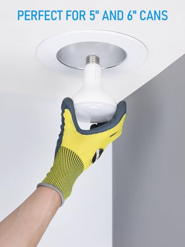 Torchstar 5Cct Br30 Led Bulbs 65W Equivalent Dimmable 65W Led Flood Light Bulbs Recessed Can Light Bulbs E26 Base 2700K 3000K 3500K 4000K 5000K Recessed Downlight Bulb Etl Fcc Listed Pack Of 6