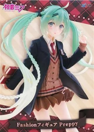 Thunder Tech Hatsune Miku Fashion Figure Preppy Style