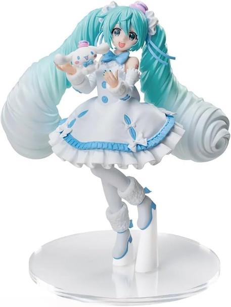 Thunder Tech Hatsune Miku Series Luminasta Hatsune Miku X Cinnamorol White Dress Ver