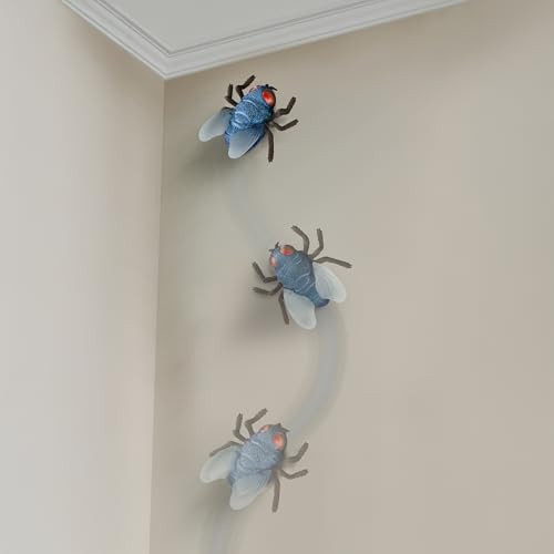 Terra By Battat Rc Fly Blue Bottle Fly Remote Control Insect Climbing Wall Bug 5 Years +