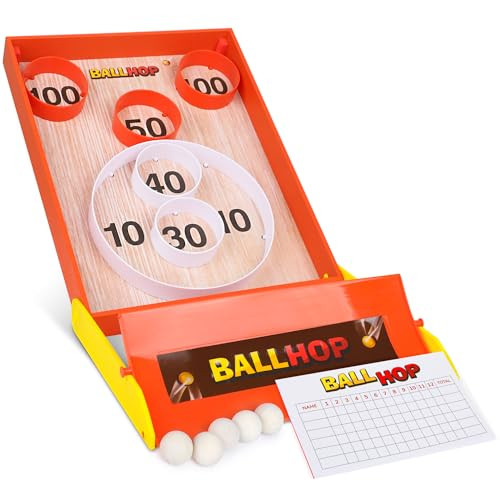 Point Games Ball Hop Game Collapsible Arcade Games Indoor And Outdoor Solo Or Team Home Game For Party Activity Birthday Easy Setup