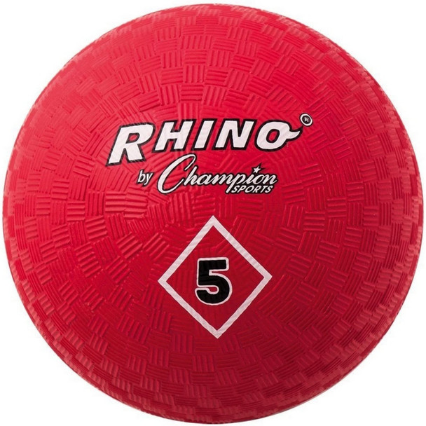 Champion Sports Playground Ball Durable HighBounce Ball Sizes 5 6 7 10 13 and 16 For Gym Recess and Play