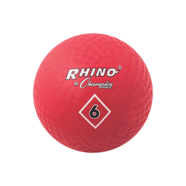 Champion Sports Playground Ball Durable HighBounce Ball Sizes 5 6 7 10 13 and 16 For Gym Recess and Play