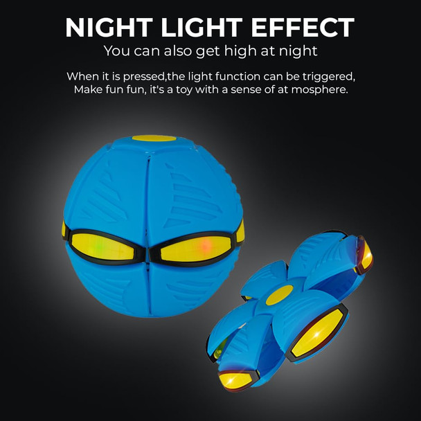 MandS Stores Llc Magic Meta Ball Magic Bouncing Ball With 6 Light ChildrenS Bouncing Balls Dual Form Freely Switchable ParentChild Interaction Suitable For Indoor and Outdoor Use Blue