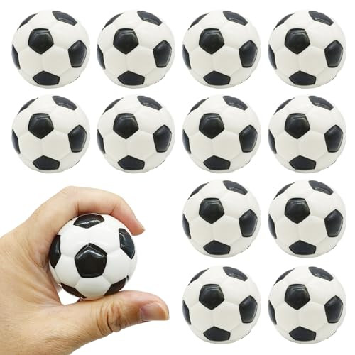 Urspasol 12 Pack Mini Soccer Stress Balls 2 Inch Small Sports Balls Soft Foam Soccer Squeeze Balls For Party Decor Favors Gifts School Rewards Anxiety Relief Hand Exercise