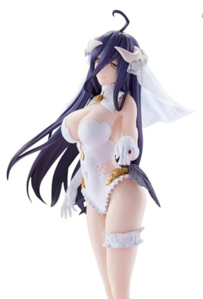 Thunder Tech Overlord Albedo Wedding Ver Glitter and Glamours Figure