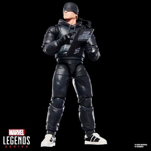 Marvel Legends Series Daredevil The Man Without Fear ComicsInspired Collectible 6Inch Scale Action Figure With CharacterSized Comic Accessory