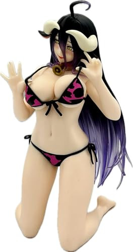 Thunder Tech Overlord Desktop Cute Figure Albedo CowPrint Swimsuit Ver Renewal