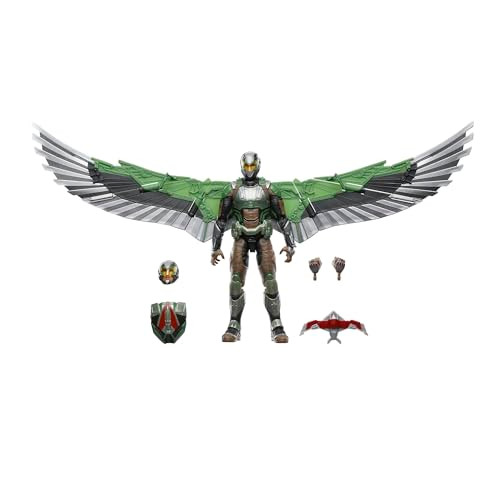 Marvel Legends Series Marvel S Falcon Captain America Brave World Collectible Deluxe 6 Inch Action Figure Deluxe Wing Backpack 20 Plus Points Includes 8 Accessories WindowBox Packaging