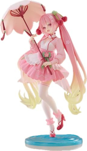 Thunder Tech Sakura Miku Amp Figure Sakura Dress Ver