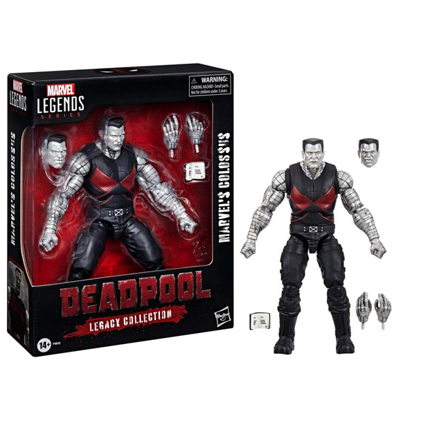 Marvel Legends Series Colossus Deadpool Legacy Collection Deluxe Collectible 6 Inch Action Figure