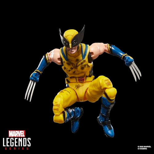 Marvel Legends Series Wolverine Marvel Studios Deadpool and Wolverine Movie Collectible 6Inch Action Figure