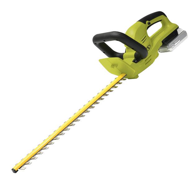 Sun Joe HJ605CC Cordless 2-in-1 Grass Shear + Hedge Trimmer w/Extension Pole, Green