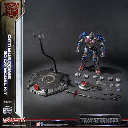 Yolopark Transformers The Last Knight Optimus Prime With Upgraded Weaponry Highly Articulated 787 Inch Transformers Action Figure For Ages 15 And Up No Converting