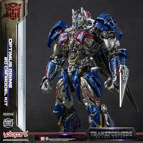 Yolopark Transformers The Last Knight Optimus Prime With Upgraded Weaponry Highly Articulated 787 Inch Transformers Action Figure For Ages 15 And Up No Converting