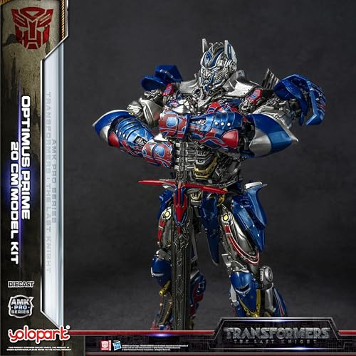 Yolopark Transformers The Last Knight Optimus Prime With Upgraded Weaponry Highly Articulated 787 Inch Transformers Action Figure For Ages 15 And Up No Converting