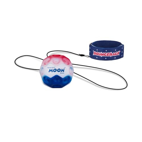 Waboba Bounceback Returning Stars And Stripes Hyper Bouncy Balls Extreme Bounce And Fun Super High Bouncing Ball For Active Play And Outdoor Games