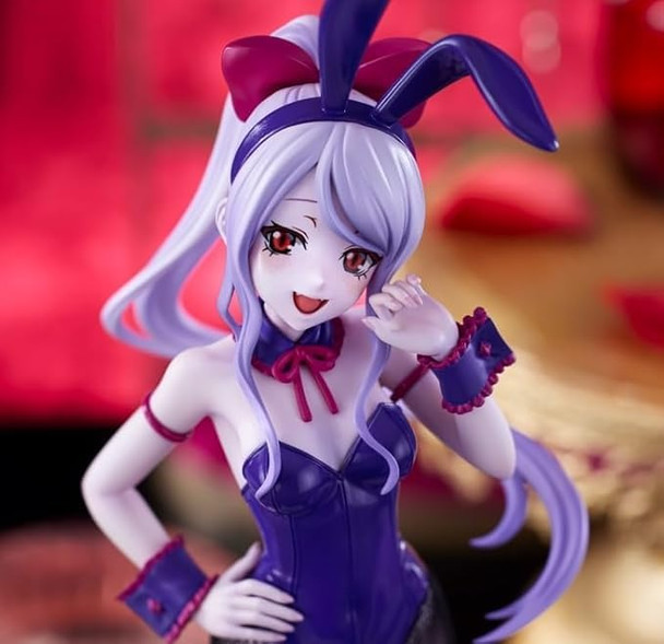 Thunder Tech Overlord Bicute Bunnies Figure Shalltear Bloodfallen Approx 118 Inch Japanese White