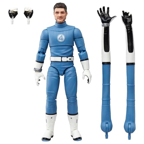 Marvel Legends Series Mister Fantastic The Fantastic Four First Steps Movie Reed Richards Collectible 6 Inch Action Figure Toy