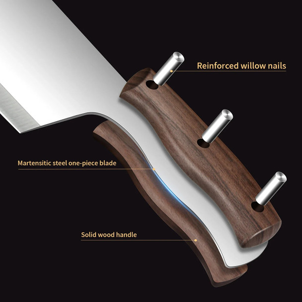 HOME SKILL High Quality Kitchen Knives Kitchen Multi-purpose Sharp Slicer Stainless Steel Chef's Meat Knife Cost-effective Knives Kitchen
