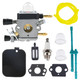 Aylux BG55 Carburetor with Air Filter Tune Up Kit for Stihl BG45 BG46 BG55 BG65 BG85 SH55 SH85 BG55C BG55Z BG85C Leaf Blower Parts Replace 4229 120 0606 Zama C1Q-S68 C1Q-S64 Aylux BG55 Carburetor with Air Filter Tune Up Kit for Stihl BG45 BG46 BG55 BG65 BG85 SH55 SH85 BG55C BG55Z BG85C Leaf Blower Parts Replace 4229 120 0606 Zama C1Q-S68 C1Q-S64