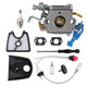 Carbbia 590460102 Carburetor with 545109601 Airbox Cover 545112101 Filter for Husqvarna 125BVX 125BX 125B Handheld Leaf Blower Jonsered BV2126 B2126 Replace 545081811 581798001 C1Q-W37 Carbbia 590460102 Carburetor with 545109601 Airbox Cover 545112101 Filter for Husqvarna 125BVX 125BX 125B Handheld Leaf Blower Jonsered BV2126 B2126 Replace 545081811 581798001 C1Q-W37