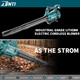 DNTI 462 cfm Brushless Electric Cordless Leaf Blower Adjustable Speed Control Cordless Leaf Blower for Lawn Care and Garden Work 20V 4.0Ah Battery & Fast Charger