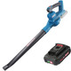 Enhulk Cordless Leaf Blower, 20V Leaf Blower 160MPH Max 2 Speeds, 2 Adjustable Tubes, Lightweight Portable Blower for Cleaning Leaf, Dust, Debris, Patio, Car, Porch (Battery Charger Included)