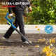 Enhulk Cordless Leaf Blower, 20V Leaf Blower 160MPH Max 2 Speeds, 2 Adjustable Tubes, Lightweight Portable Blower for Cleaning Leaf, Dust, Debris, Patio, Car, Porch (Battery Charger Included)