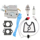 Harbot 125B Carburetor for Husqvarna 590460102 545081811 125BX 125BVX 28CC Leaf Blower Replace Zama C1Q-W37 Carb 545112101 Filter 581798001
