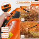Leisch Life Cordless Leaf Blower with 2.0Ah Battery & Fast Charger+Cordless Leaf Blower Straps