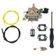 4283 120 0601 Carburetor Fit for STIHL BR800 BR800X Leaf Blower Engine Carburetor Assembly Replace 4283-120-0601 with Spark Plug Fuel Lines Filter 4283 120 0601 Carburetor Fit for STIHL BR800 BR800X Leaf Blower Engine Carburetor Assembly Replace 4283-120-0601 with Spark Plug Fuel Lines Filter